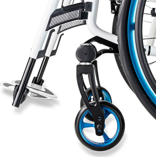 Meyra Smart S 2.370 Αναπηρικό Αμαξίδιο Απλού Τύπου 46cm 2.370 Λευκό