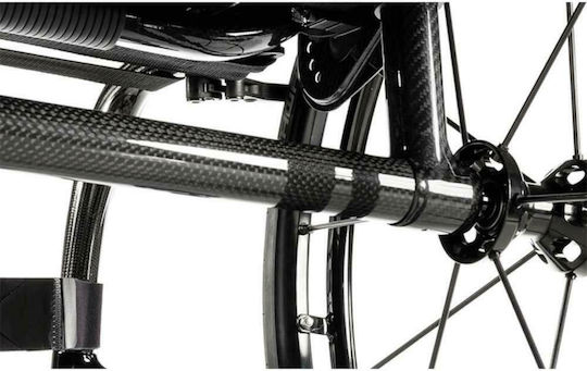 Orthostatical Quickie Krypton R Αναπηρικό Αμαξίδιο Ελαφρού Τύπου 46cm KR01 Μαύρο