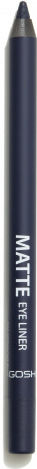 Gosh Matte Eye Liner Eye Pencil 009 Midnight Blue