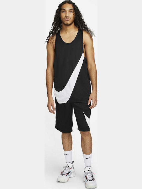 Dri-FIT Crossover Dri-Fit Sportliches Kurzarmbluse Schwarz