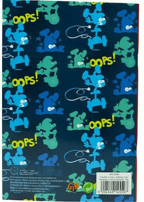 Gim Notebook Ruled B5 Smurfs Multicolour 1pcs