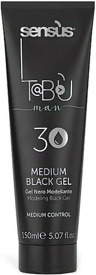 Sensus TABU Man Medium Black 3 Tinted Hair Gel for Gray Hair 150ml