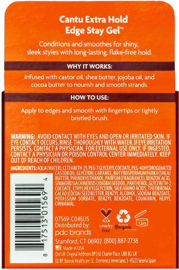 Cantu for Natural Hair Gel Μαλλιών 64ml
