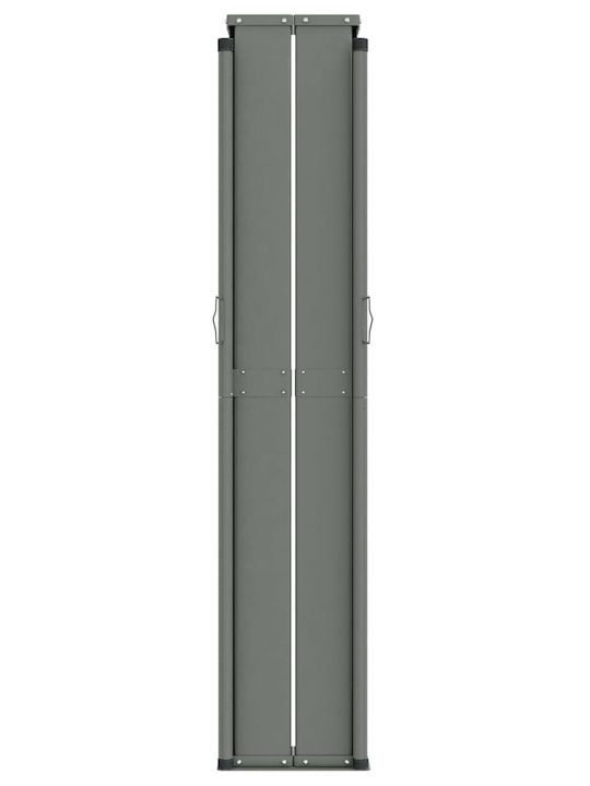 vidaXL Seitenrolloschatten Terrasse Charcoal 1.6x10m