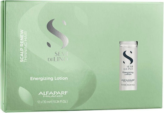 Alfaparf Milano Professional Semi Di Lino Scalp Renew Ампули За Коса Възстановяване За Жени 12x10ml