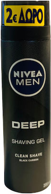 Nivea Men Deep Black Carbon Gel Ξυρίσματος 200ml