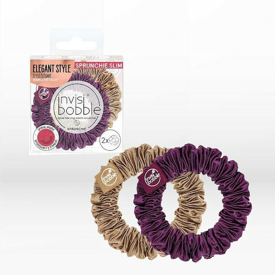 Invisibobble Sprunchie Slim Scrunchies The Snuggle Is Real 2τμχ