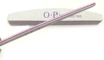 Nagelfeile Gebogen Papier 100/180 25Stück Doppelseitig