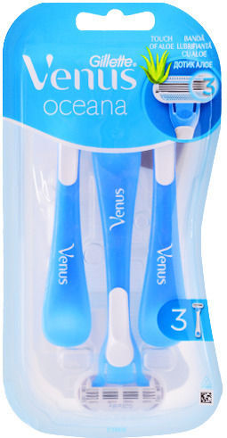 Venus Oceana Razoare pentru corp de unică folosință cu 3 lame și bandă lubrifiantă 3buc