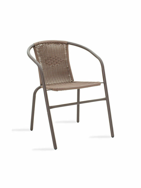Set Sala De Mese Pentru Exterior Valor Obbi 7 Piese Maro