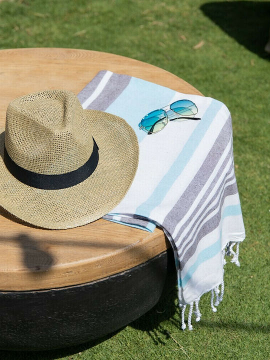 Aquablue Hat Fedora Beige Aquablue Hat Fedora Beige