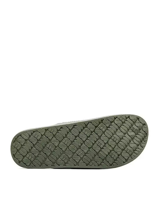 Herren Slides Khaki