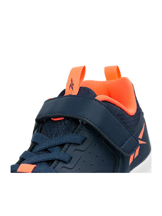 Rush Runner Rush Runner 4.0 Waterproof Kids Sports Shoes Running with Hoop & Loop Closure Orange Flare / Cloud White / Vector Navy