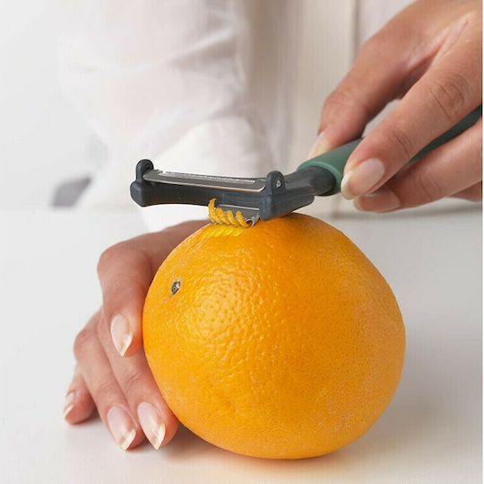 Brabantia Tasty+ Y-Peeler Obst- & Gemüseschäler/Reiniger aus Edelstahl