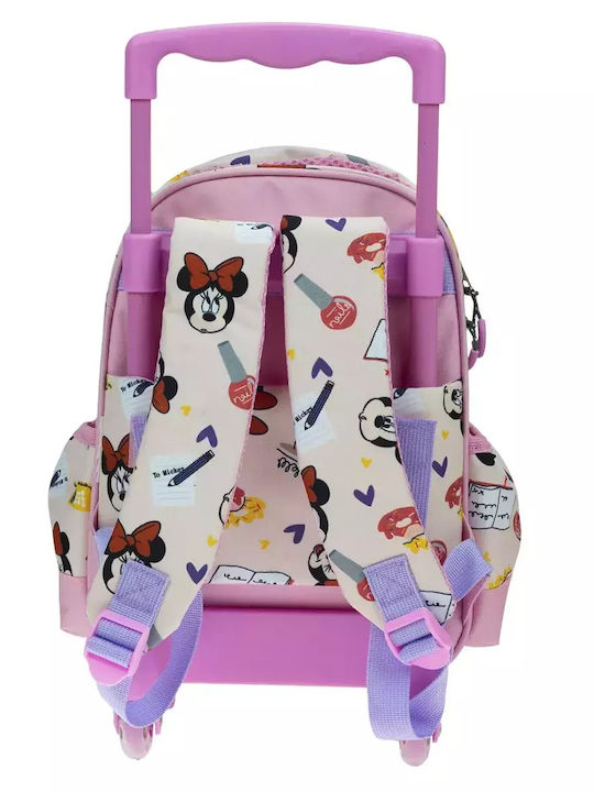 Gim School Bag Trolley Kindergarten in Pink color 12Liters