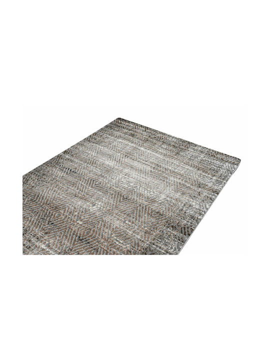 2607 Rug Rectangular Brown Grey