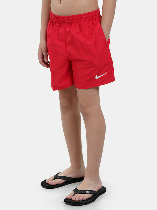 Nike Παιδικό Μαγιό Βερμούδα / Σορτς Essential για Αγόρι Κόκκινο