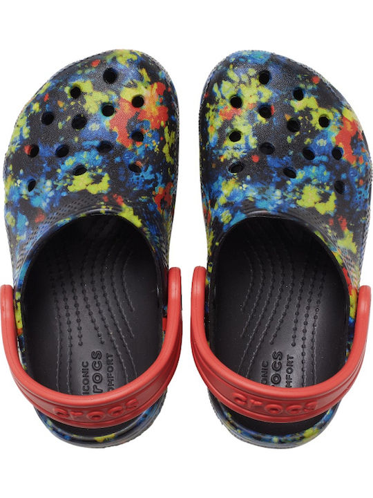 Classic Tie Dye Graphic Children's Anatomical Beach Shoes Multicolour