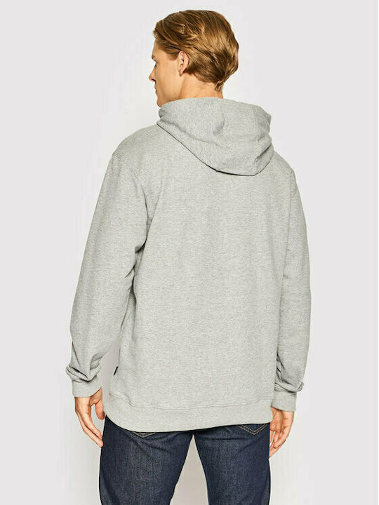 Vans Men's Sweatshirt with Hood and Pockets Gray