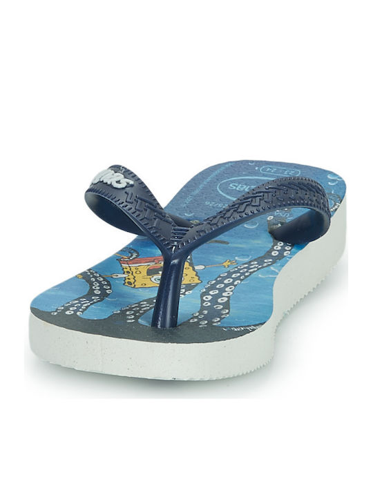 Παιδικές Σαγιονάρες Flip Flops Μπλε Bob Sponge