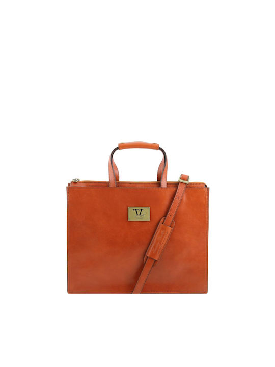 Tuscany Leather Palermo Women's Leather Briefcase Honey