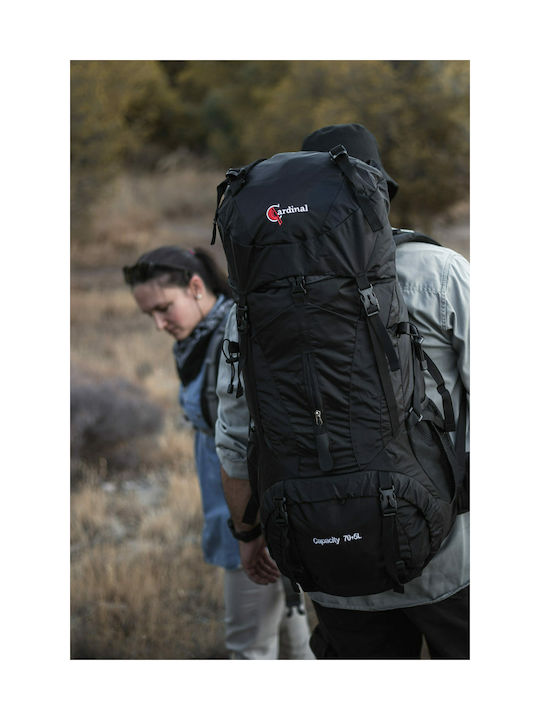 Cardinal Waterproof Mountaineering Backpack 75lt Black