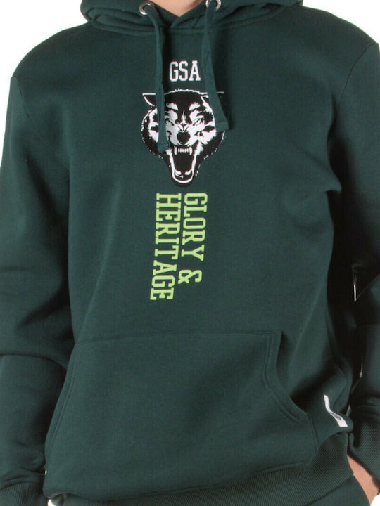 Sweatshirt mit Kapuze Grün