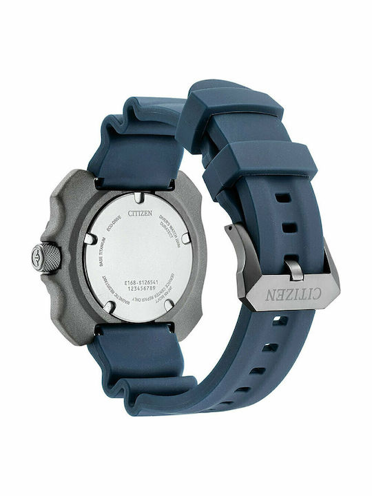 Citizen Promaster Dive Ανδρικό Ρολόι 47mm Eco - Drive με Μπλε Καουτσούκ Λουράκι
