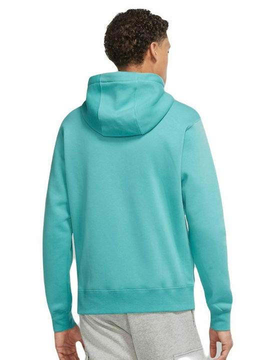Sportswear Club Ζακέτα με Κουκούλα Τιρκουάζ