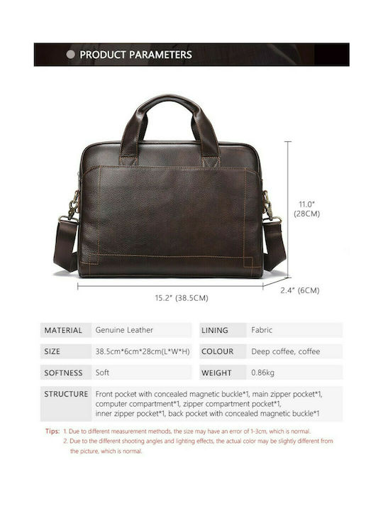Leder Herren Geldbörse Braun