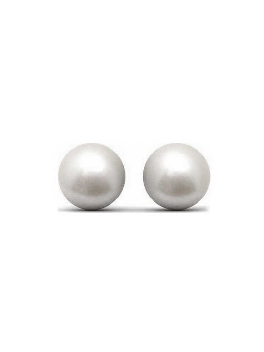 Medisei Dalee Earrings made of Silver Gold Plated with Pearls