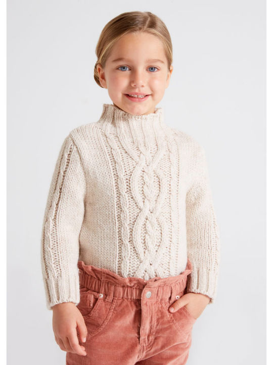 Mayoral Kids Sweater Long Sleeve Beige