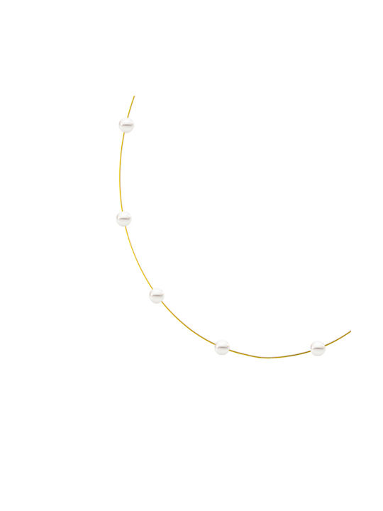 Margaritari from Gold 14K with Pearls