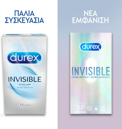 Durex Durex Kondome Invisible Extra Sensitive Menge 12 52mm