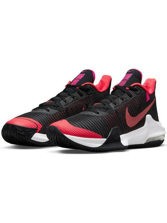 Air Max Impact 3 High Basketball Shoes Black / Siren Red / Pink Prime