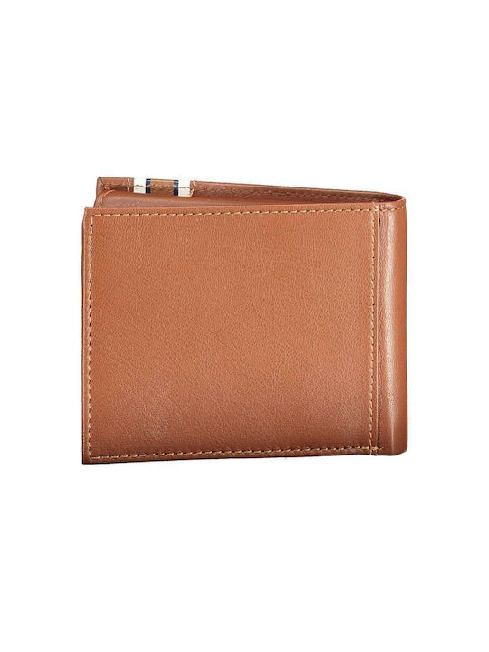 Sergio Tacchini Men's Leather Wallet Tabac Brown