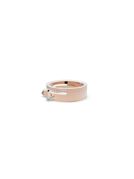 Swarovski Thrilling Ring with Zircon Gold Plated