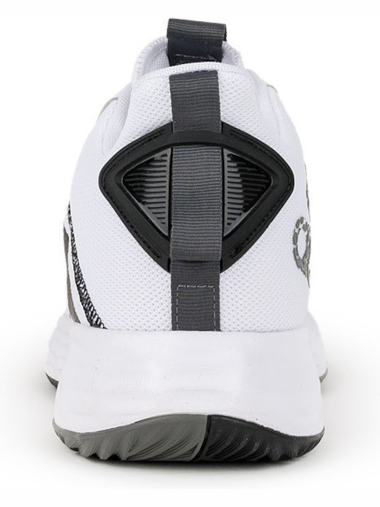 Ownthegame 2.0 Χαμηλά Μπασκετικά Παπούτσια Cloud White / Core Black / Grey Four