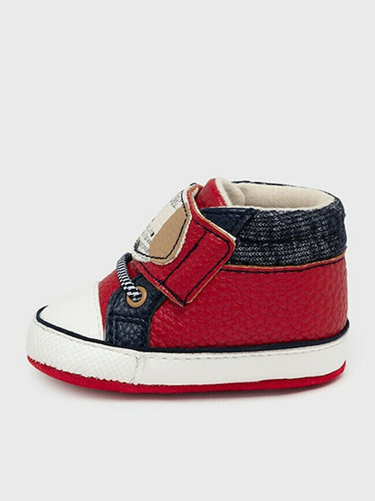 Mayoral Baby Booties Red