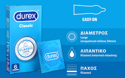 Durex Προφυλακτικά Classic 6τμχ