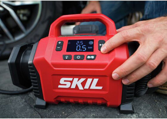 Skil Auto Reifenpumpe Wiederaufladbar Ohne Batterie 20V