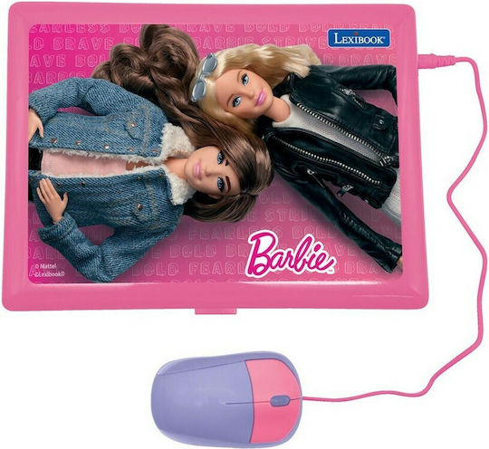 Lexibook Barbie Laptop/Tablet Educațional Electronic Pentru Copii 4+ Ani