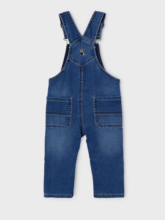 Mayoral Ecofriends Kinder-Jeanshosen Latzhose Blau