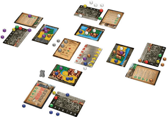 Board Game Ultra-Tiny Epic Kingdoms Deluxe Edition! for 2-5 Players 14+ Years Old (EN) Gamelyn