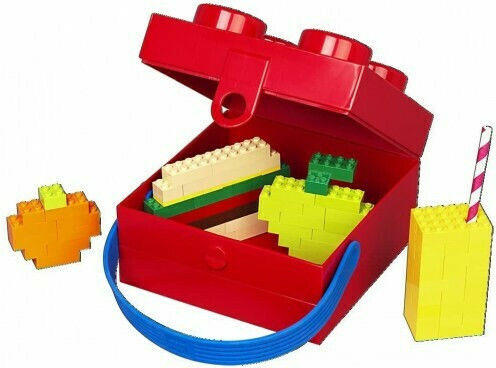 LEGO Plastic Kids' Food Container Red x x 11.7cm