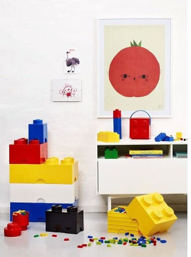 LEGO Plastic Kids' Food Container Red x x 11.7cm