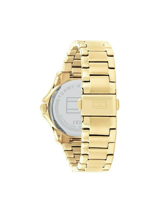 Tommy Hilfiger Brooke Uhr mit Gold Metallarmband