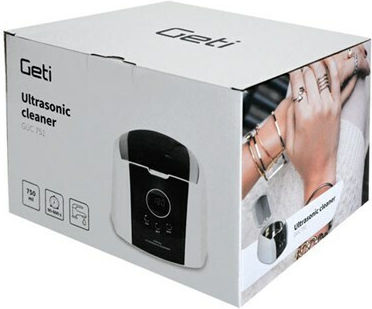 Geti GUC 751 Ultrasonic Cleaner 750ml with Digital Timer