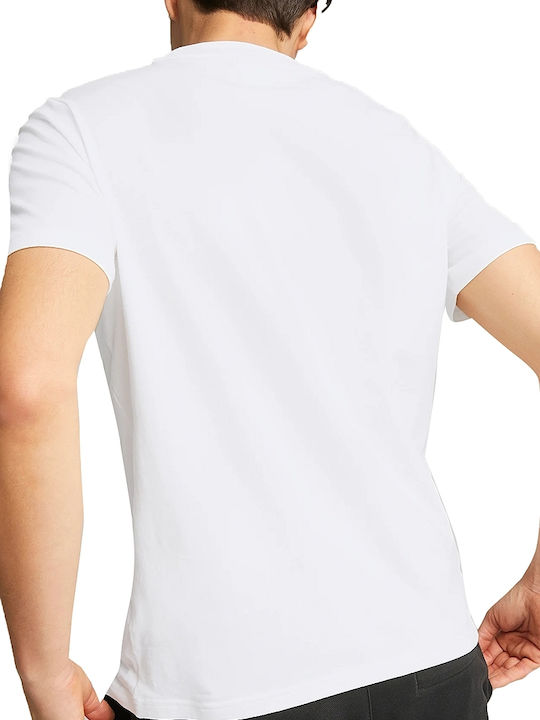 Puma Men's Short Sleeve T-shirt White