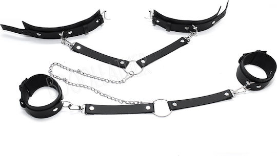 Kinksters Set pentru Legare Membre Cătușe 4x4